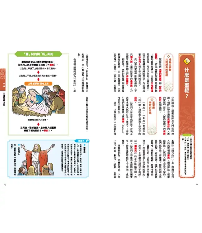 圖解舊約‧新約聖經：從創世紀到啟示錄，深入淺出理解聖經的世界