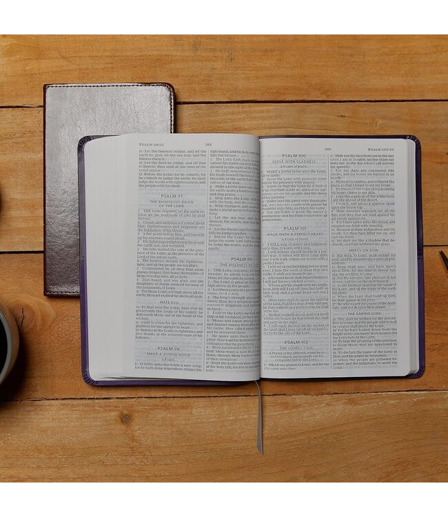 KJV, Value Thinline Bible, Large Print, Leathersoft, Black, Comfort Print