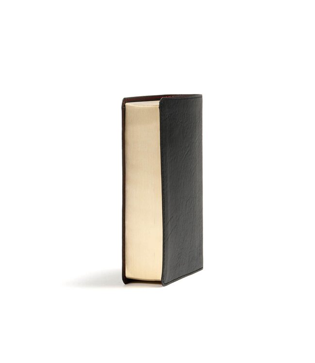 KJV Large Print Compact Reference Bible-Black LeatherTouch