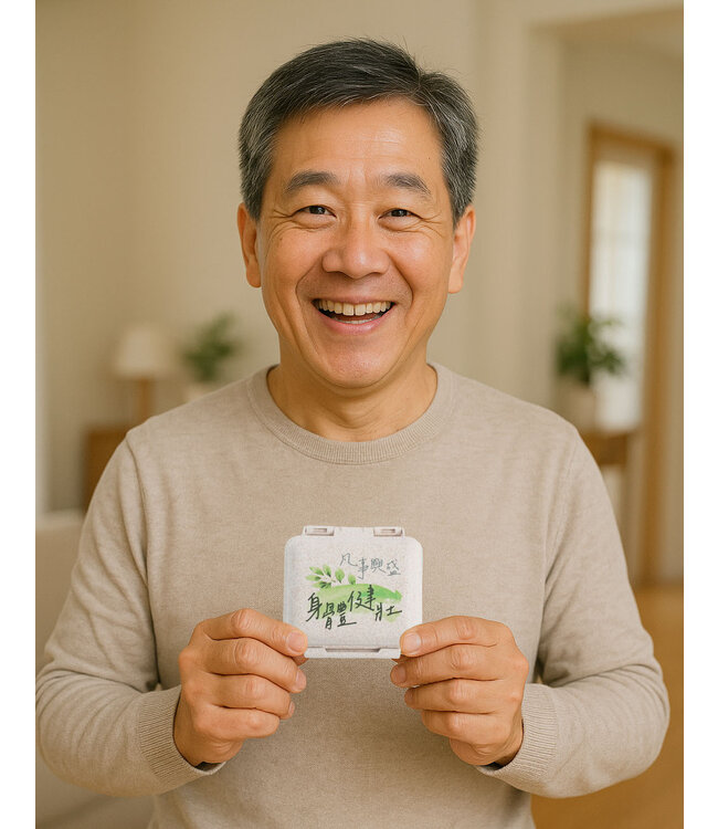 保健藥品分裝盒——身體健壯