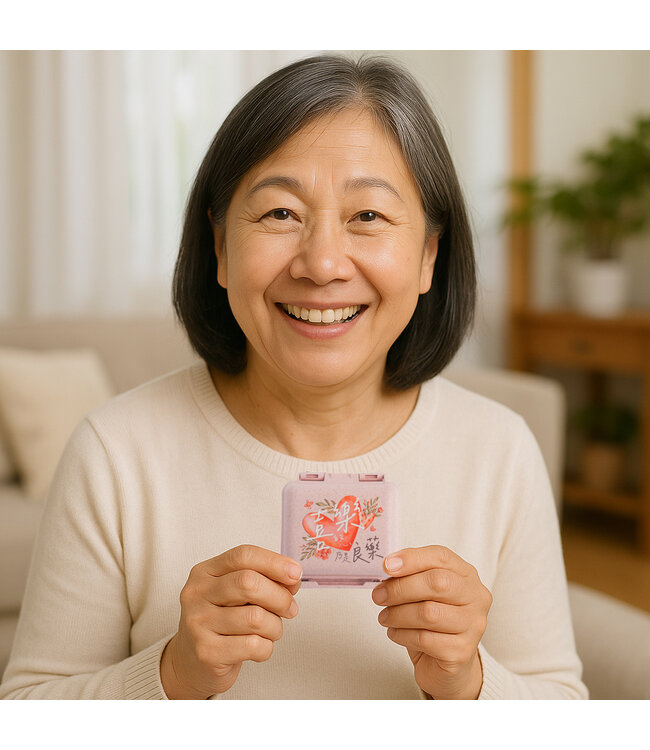 保健藥品分裝盒——喜樂的心