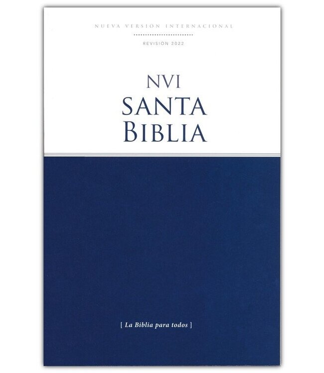 NVI Santa Biblia Edicion Economica, Texto Revisado 2022, Tapa Rustica