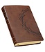 Brown Crown of Thorns Giant Print Full-size King James Version Bible with Thumb Index