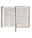 Brown Crown of Thorns Giant Print Full-size King James Version Bible with Thumb Index