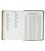 Brown Crown of Thorns Giant Print Full-size King James Version Bible with Thumb Index