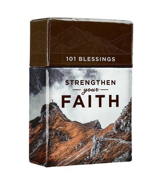 Christian Art Gifts 祝福金句卡 - Strengthen Your Faith Box of Blessings
