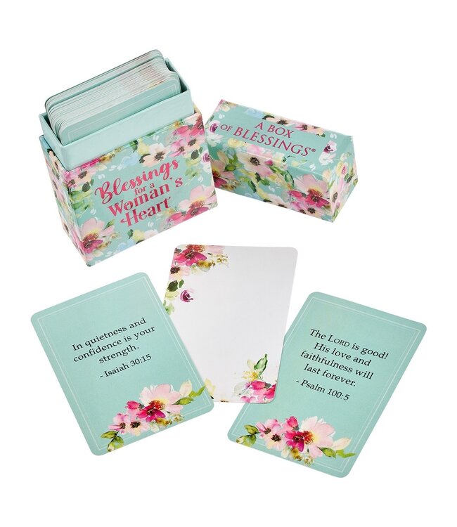 祝福金句卡 - Blessings For A Woman's Heart Box of Blessings