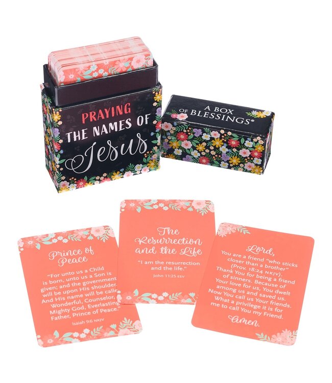 Praying the Names of Jesus Box of Blessings | 祝福金句卡