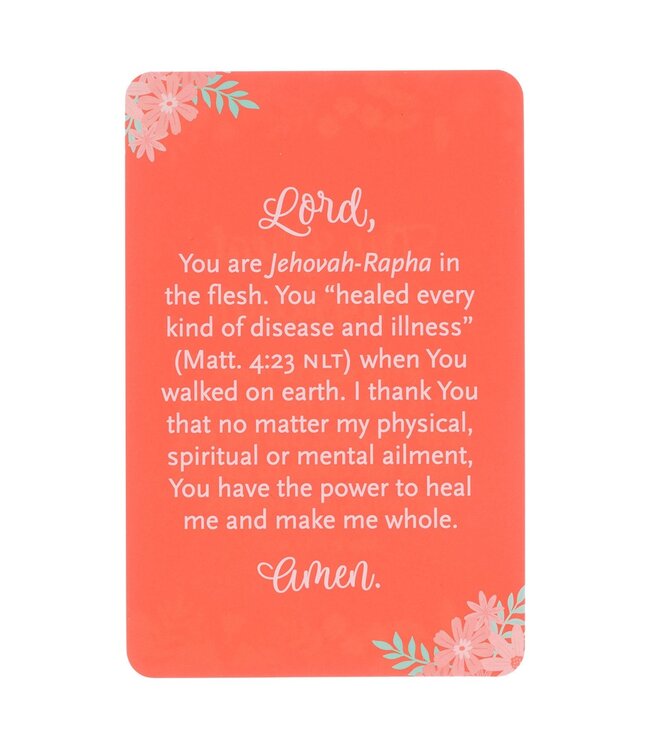 Praying the Names of Jesus Box of Blessings | 祝福金句卡