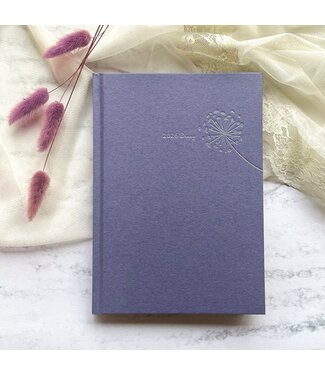 台灣校園書房 Campus Books 2026校園週曆【經典版】想念紫 | 25K橫式週誌硬皮精裝