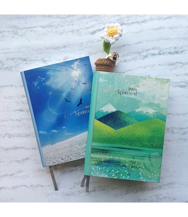 2026校園週曆【心靈日誌】雲上太陽 | 25K橫式每日誌卡紙精裝