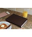 NIV Value Thinline Bible/Large Print (Comfort Print)-Chocolate Leathersoft
