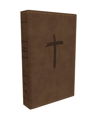 Thomas Nelson Publishers NKJV Holy Bible For Kids (Comfort Print)-Brown Leathersoft