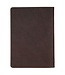 The Plans Cocoa Brown and Taupe Faux Leather Classic Journal with Zipper Closure - Jeremiah 29:11 | 仿皮拉鍊筆記本