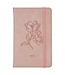 Trust Mottled Blush Faux Leather Hardcover Notebook with Elastic Band Closure - Proverbs 3:5 | 仿皮硬面筆記本，附彈性束帶封口