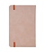Trust Mottled Blush Faux Leather Hardcover Notebook with Elastic Band Closure - Proverbs 3:5 | 仿皮硬面筆記本，附彈性束帶封口