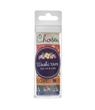 Christian Art Gifts Chosen and Cherished Washi Tape Set | 和紙膠帶套裝