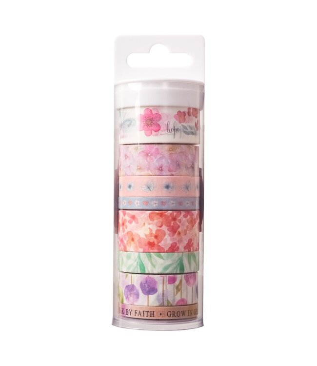 Washi Tape Set 8pc Blossoms of Blessings | 和紙膠帶套裝