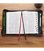 Crown of Thorns Brown Faux Leather Classic Bible Cover - Isaiah 53:3 | 仿皮聖經套