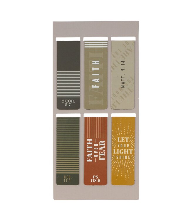 Faith and Light Magnetic Bookmark Set | 磁性書籤套裝