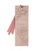 Trust Mottled Blush Faux Leather Bookmark - Proverbs 3:5 | 仿皮書籤