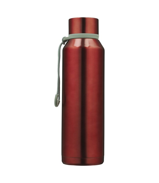 Trust Metallic Pomegranate Red Stainless Steel Water Bottle - Proverbs 3:5 | 不鏽鋼保溫水瓶