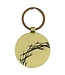 Amazing Grace Antique Gold Metal Keychain | 金屬鑰匙圈