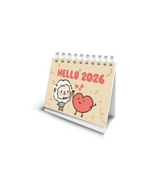 給好設計 Wonderful Giving 2026手繪迷你桌曆:福氣羊 給好設計 Wonderful Giving 2026手繪迷你桌曆:福氣羊