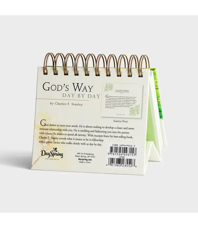 Charles Stanley - God's Way - Perpetual Calendar