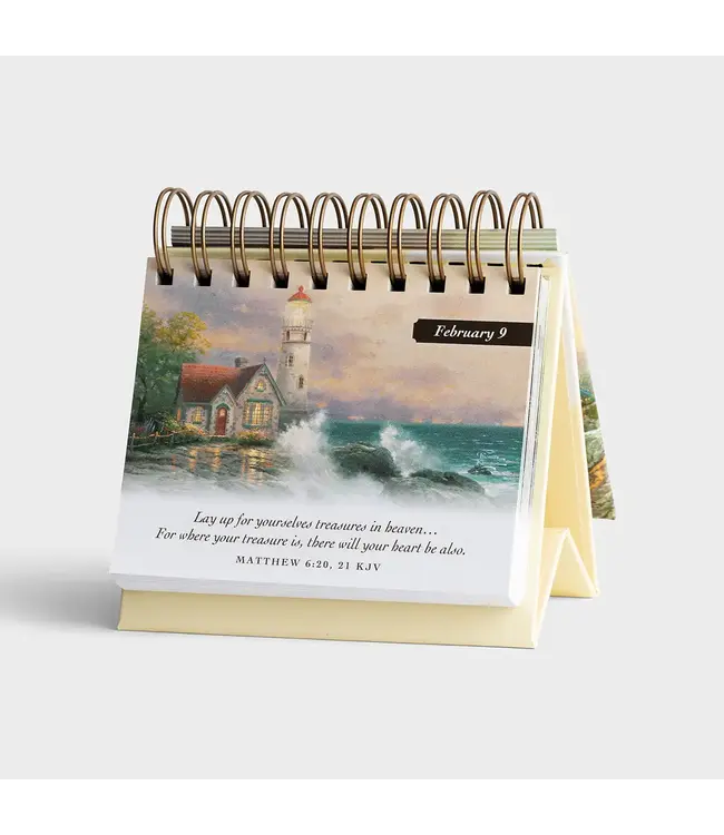 Thomas Kinkade - Painter of Light - Perpetual Calendar (Day Brightener)