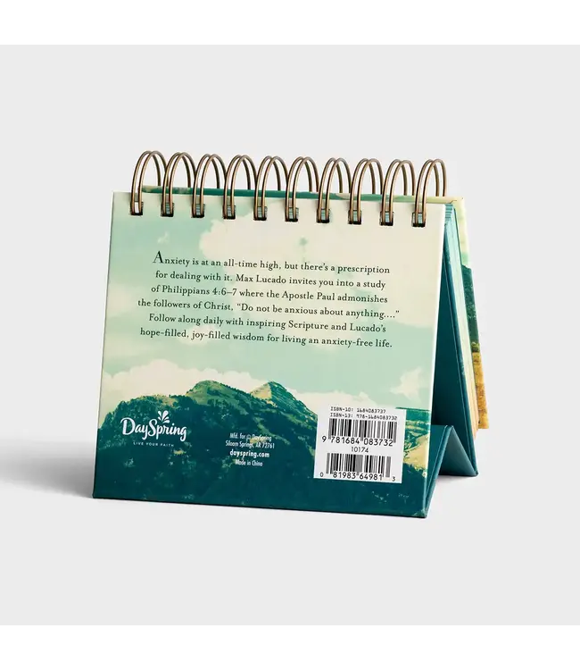 Max Lucado - Anxious for Nothing - Perpetual Calendar