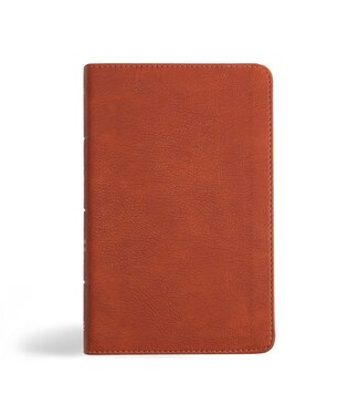 Holman Bible Publishers NASB Personal Size Bible, Burnt Sienna LeatherTouch