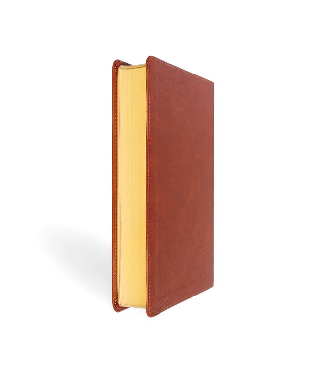 NASB Personal Size Giant Print Bible, Burnt Sienna LeatherTouch