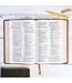 NASB Personal Size Giant Print Bible, Burnt Sienna LeatherTouch