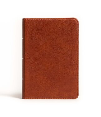 Holman Bible Publishers NASB Large Print Compact Reference Bible, Burnt Sienna LeatherTouch