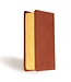NASB Large Print Compact Reference Bible, Burnt Sienna LeatherTouch