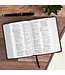 NASB Large Print Compact Reference Bible, Charcoal LeatherTouch