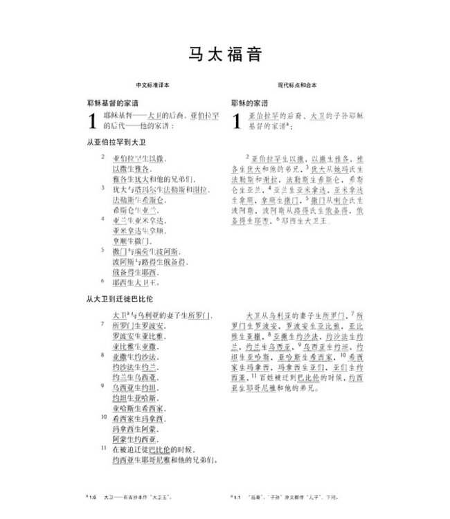 新約聖經：中文標準譯本／現代標點和合本（雙排版）