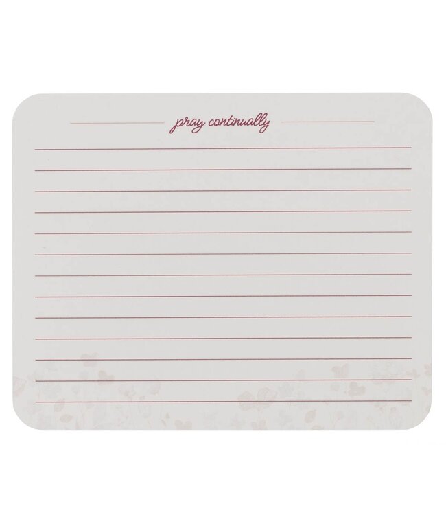 Love the Lord Purple Wildflower Prayer Cards in Tin - Matthew 22:37 | 鐵盒裝祈禱卡