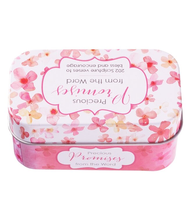 Precious Promises from the Word Scripture Promise Cards in a Gift Tin | 聖經經文應許卡鐵盒裝