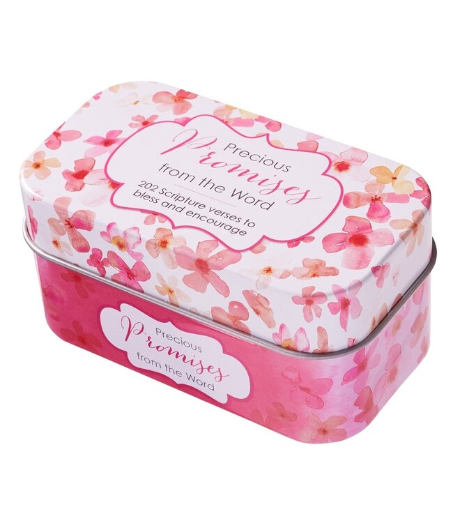 Precious Promises from the Word Scripture Promise Cards in a Gift Tin | 聖經經文應許卡鐵盒裝