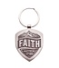 Faith Mountain Vista Metal Key Ring - Matthew 17:20 | 金屬鑰匙圈