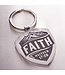 Faith Mountain Vista Metal Key Ring - Matthew 17:20 | 金屬鑰匙圈