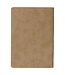 Be Strong and Courageous Lion Tan Faux Leather Journal with Zipper Closure - Joshua 1:9 | 仿皮革筆記本，附拉鍊封口