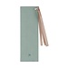 Live by Faith Teal Faux Leather Bookmark - 2 Corinthians 5:6-7 | 仿皮書籤