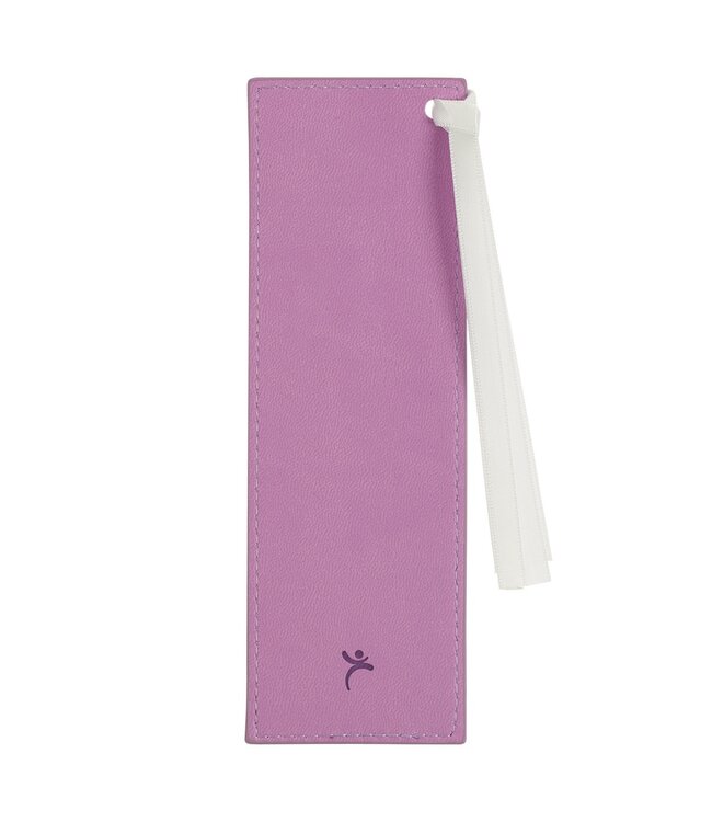 Be Still & Know Lilac Faux Leather Bookmark- Psalm 46:10 | 仿皮書籤