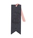 It is Well Hymn Watercolor Floral Faux Leather Bookmark | 仿皮書籤