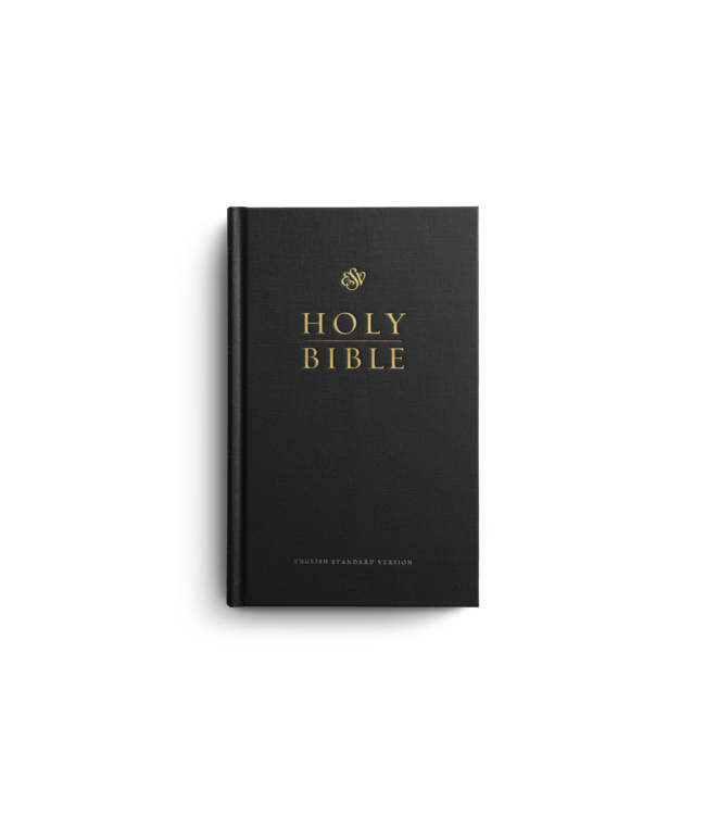 ESV Church Bible, Large Print (Hardcover, Black)