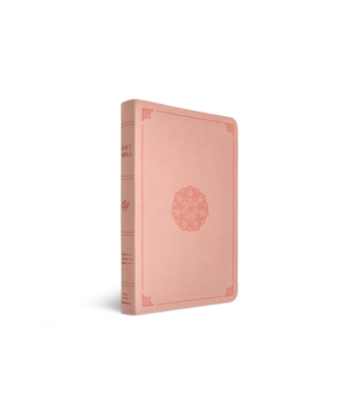 Crossway ESV Thinline Bible (TruTone, Blush Rose, Emblem Design)