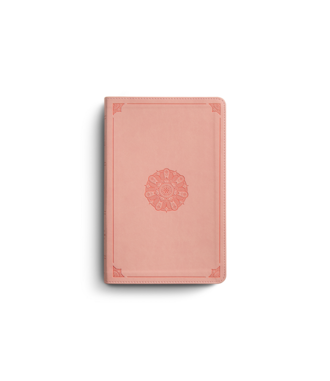 ESV Thinline Bible (TruTone, Blush Rose, Emblem Design)